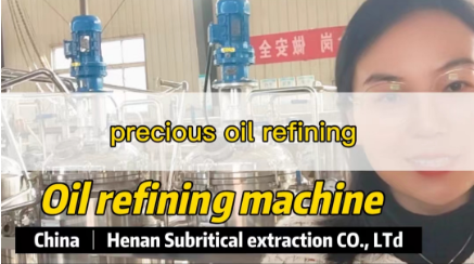 Precious oil refining equipment is ready to ship