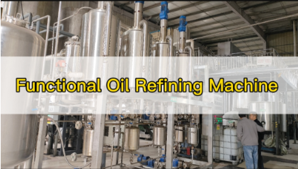 functional oil refining machine