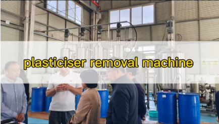 functional oil plasticiser removal machine 