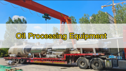 complete oil machine shippment