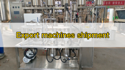 export machines shippment